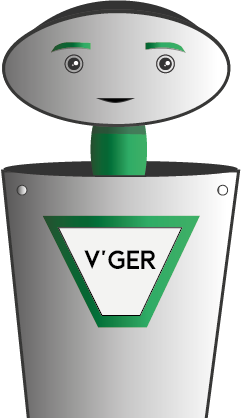 V'GER : Physical robot, with artificial intelligence